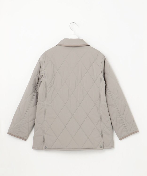 J.PRESS LADIES 【洗える・撥水】プレミアムBasicキルティング ショート コート モカベージュ系