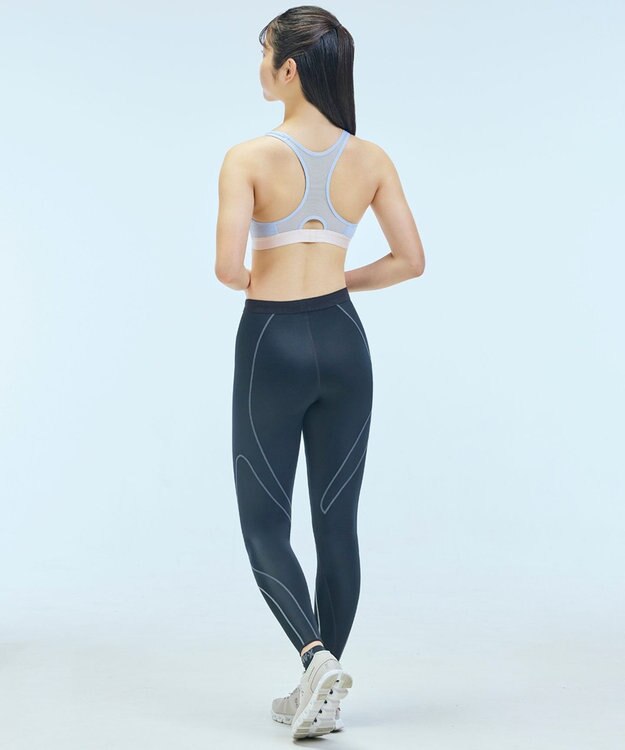 CW-X 【WOMEN】 CW-X スポーツブラ【高校生対応】 ノンワイヤー スポーツゆれケアブラ 成長期のバストのユレ・ズレをおさえる 吸汗速乾・抗菌防臭性(本体) 部活 トレーニング ジョギング ガールズ HTY024 /ワコール パープル