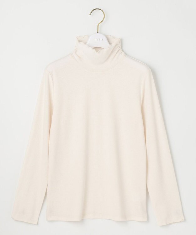 ANY SIS 【洗える】シアーリブ インナー アイボリー