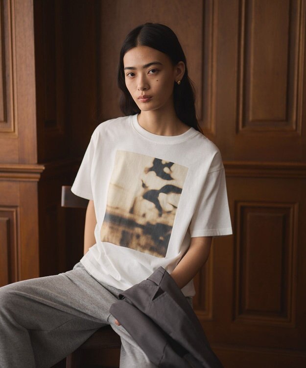 CRAFT STANDARD BOUTIQUE 接触冷感/フォトプリントTEE A