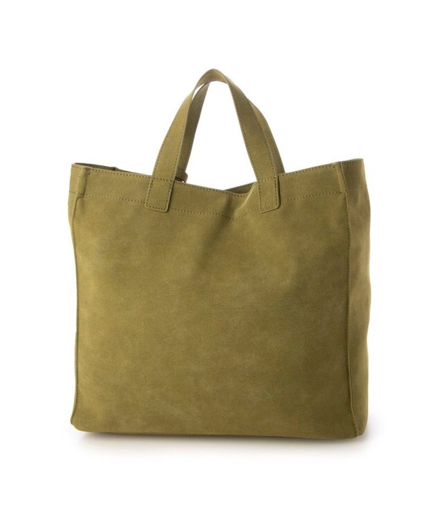 UNBILLION カシュカシュ cachecache / スエード調ショッパートートバッグ グリーン