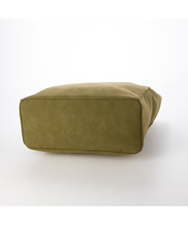 UNBILLION カシュカシュ cachecache / スエード調ショッパートートバッグ グリーン