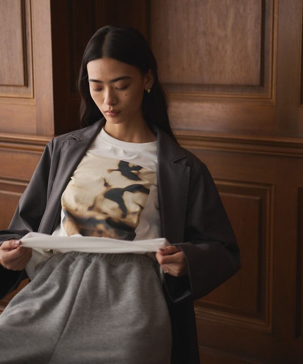 CRAFT STANDARD BOUTIQUE 接触冷感/フォトプリントTEE A