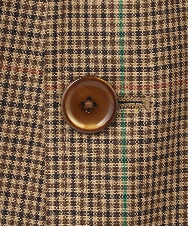 J.PRESS MEN 【CUBA BEACH MASTERPIECE】ガンクラブチェック ジャケット ブラウン系3