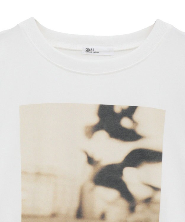 CRAFT STANDARD BOUTIQUE 接触冷感/フォトプリントTEE C