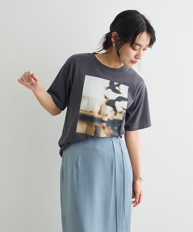 CRAFT STANDARD BOUTIQUE 接触冷感/フォトプリントTEE B