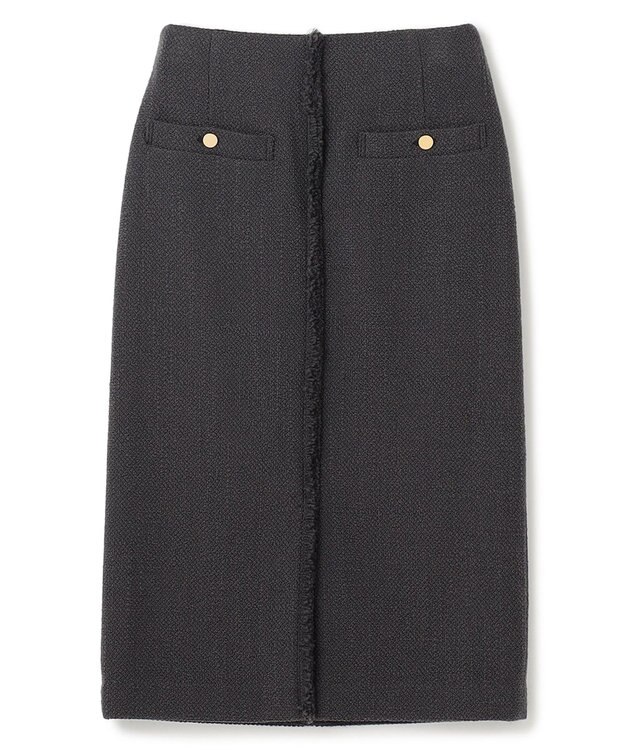 BEIGE， 【S-size】CAMBON / ツイードスカート C.Gray