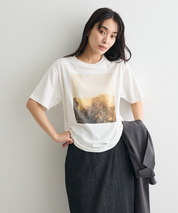 CRAFT STANDARD BOUTIQUE 接触冷感/フォトプリントTEE C