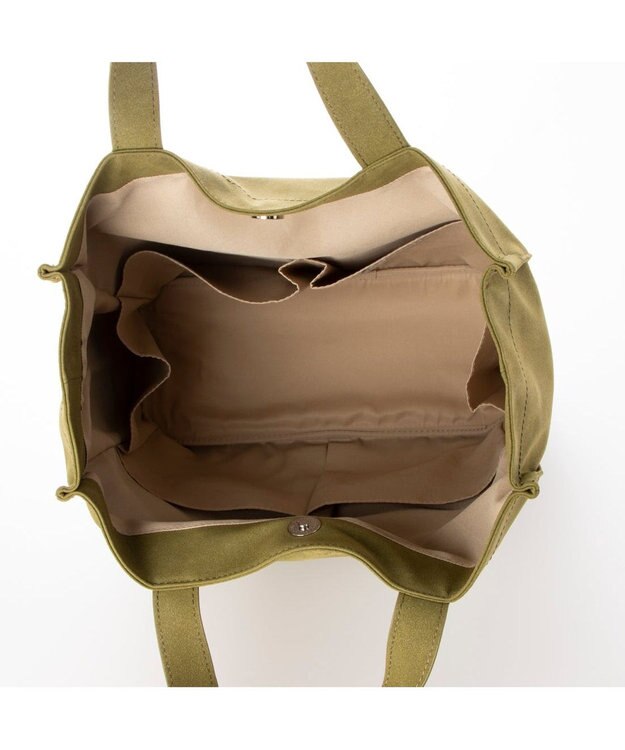 UNBILLION カシュカシュ cachecache / スエード調ショッパートートバッグ グリーン