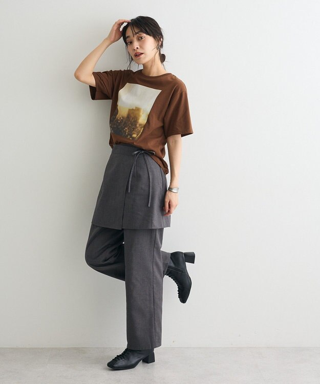 CRAFT STANDARD BOUTIQUE 接触冷感/フォトプリントTEE D