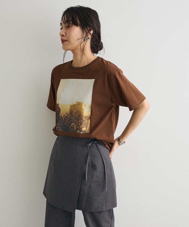 CRAFT STANDARD BOUTIQUE 接触冷感/フォトプリントTEE D