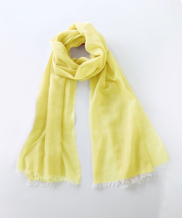 ORuKuBET 【オンワード・クローゼット限定】KHADI COTTON　STOLE イエロー