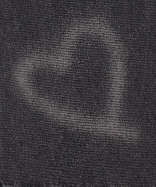 WEGO スプレーペイントストレートデニムパンツ ブラックその他