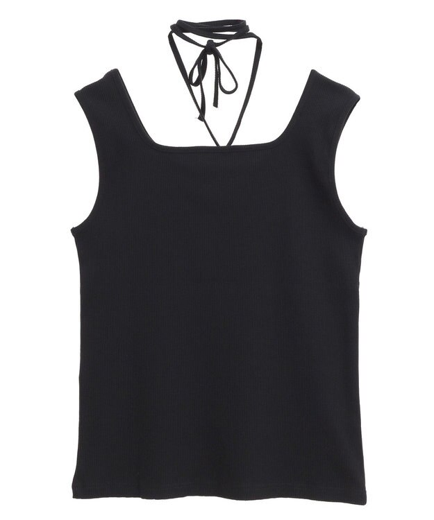 Green Parks チョーカー付きタンクトップ A