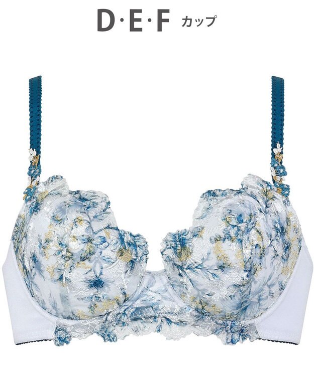 Wing ブラジャー Wing Lesiage サイドすっきり しっかりフィット 【2850シリーズ】 パッド有 ブラ PB2850 ウイング／ワコール グレー