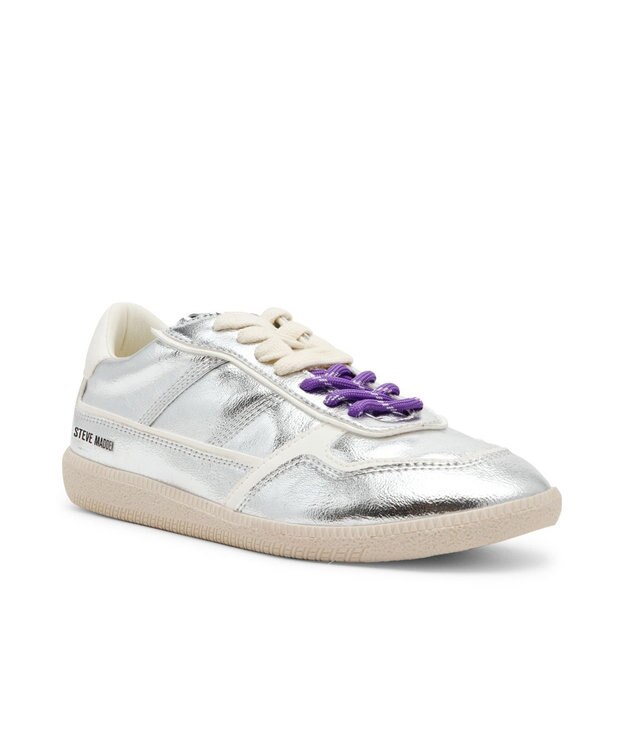 STEVE MADDEN AUGUSTINE ダブルカラークラシックスニーカー シルバー