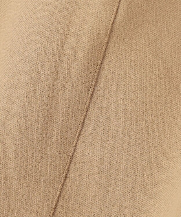 PW CIRCULUS 【WOMEN】【洗える/帯電防止/ストレッチ】ロゴ サイドライン スカート ベージュ系