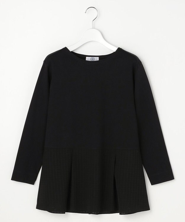 J.PRESS LADIES 【WEB限定カラーあり】レイヤードフレア カットソー 【WEB限定カラー】ブラック系