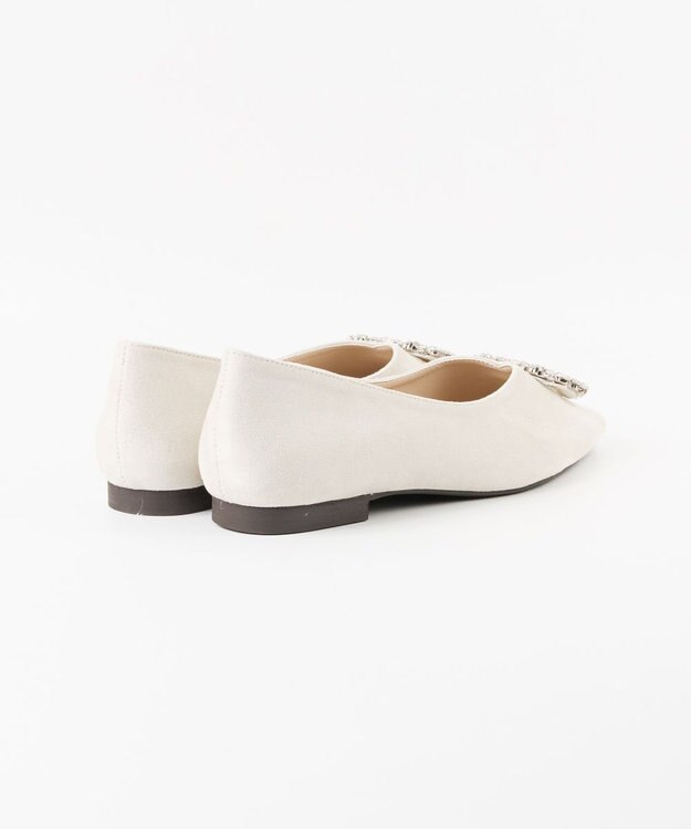 BONTRE 【MIONOTIS/ミオノティス】ビジューバックルパンプス/717B ベージュ