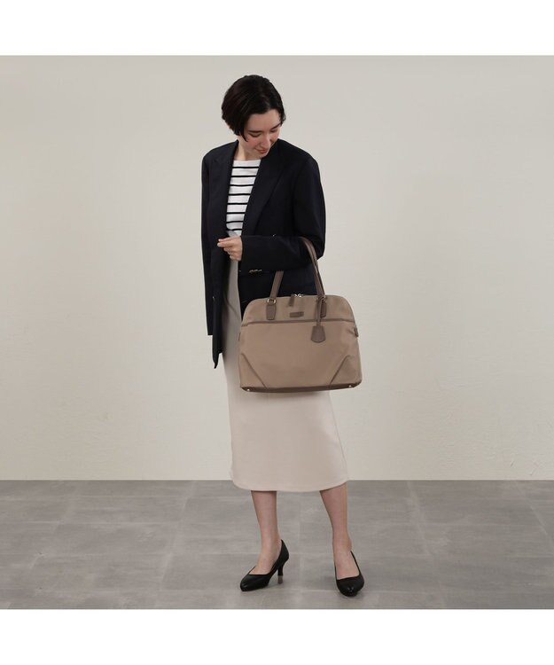 ACE BAGS & LUGGAGE ace.エセンシアレディースビジネス トートバッグ A4 13.3インチサイズ 11481 ベージュ