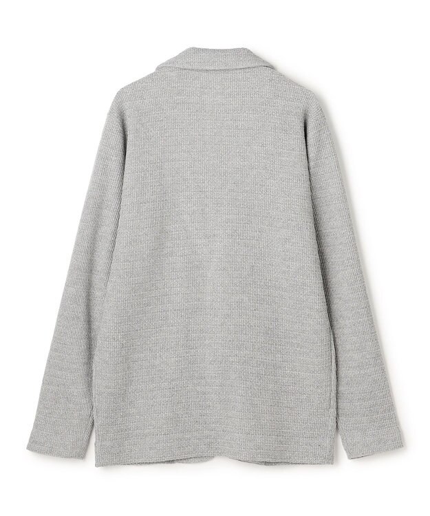 JOSEPH HOMME ドライコードムリネ　ニットジャケット ライトグレー系