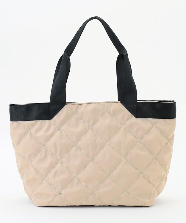 ANY キルティングトートバッグ ベージュ
