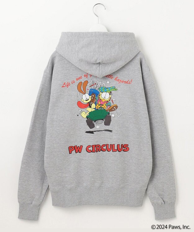 PW CIRCULUS 【WOMEN】Garfield フーディー グレー系