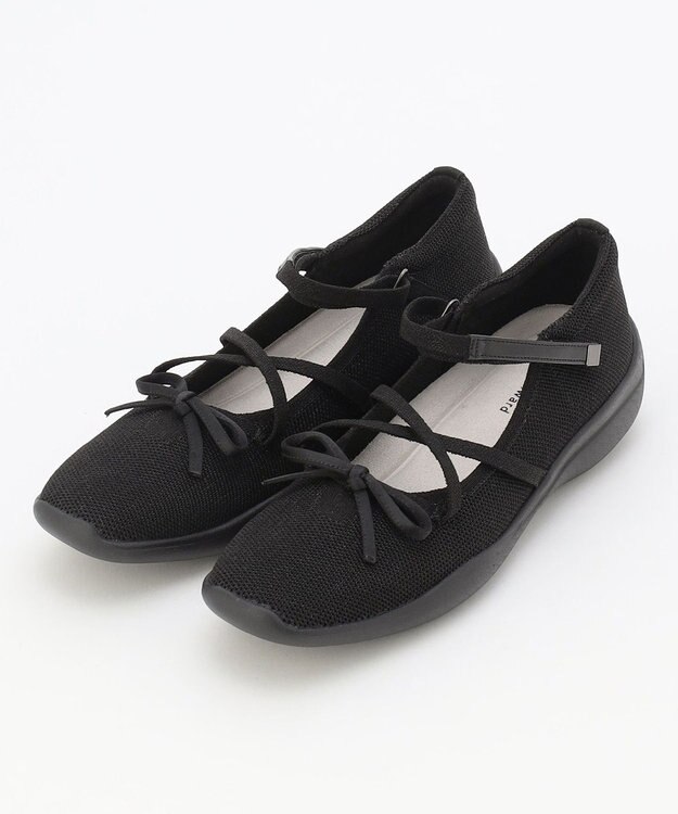 steppi バレエ スニーカー ブラック