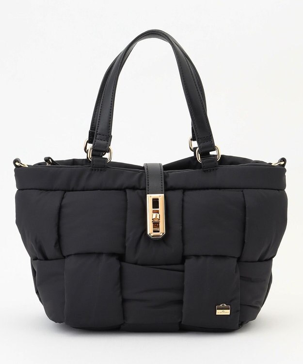 LA BAGAGERIE パデットブロック2WAYミニトート ブラック