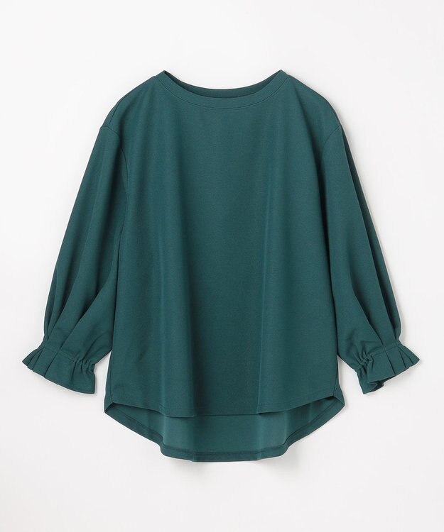 ANY コンフォータブルブラウス グリーン
