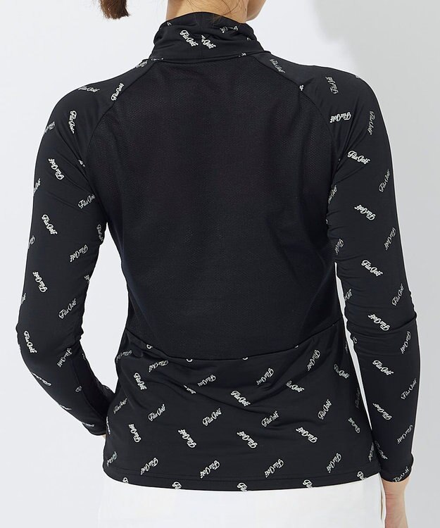 FILA GOLF／marie claire 【FILA GOLF】ハイネックインナーシャツ ブラック