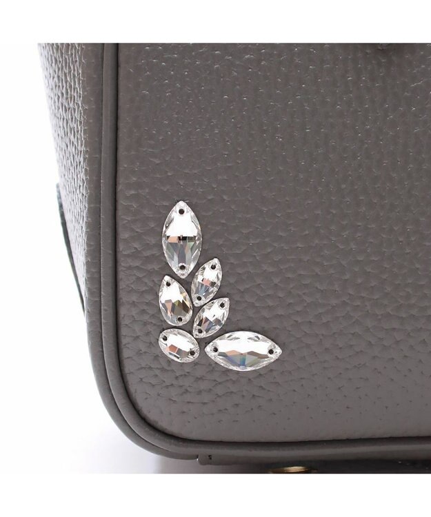 A.D.M.J. 【牛革】　スワロ付きミニトート(Dカン＋) CEMENT