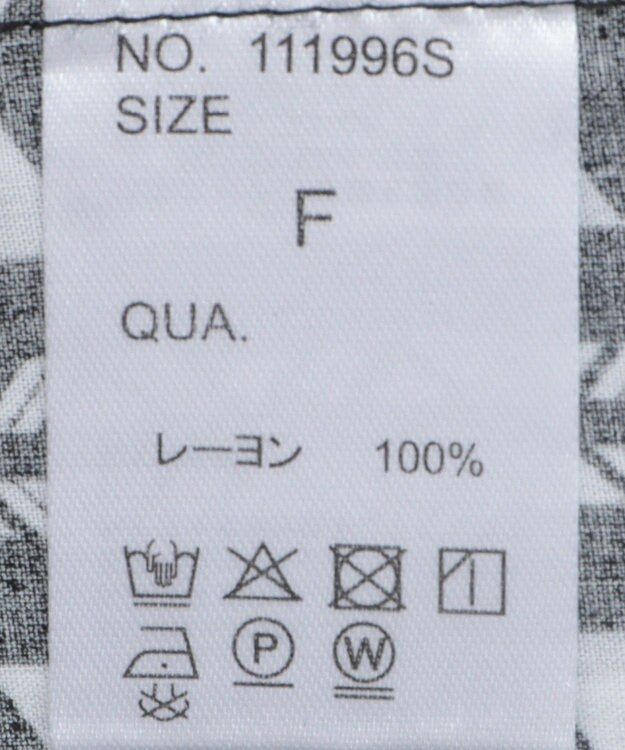 CRAFT STANDARD BOUTIQUE レーヨン総柄シャツ Stripe