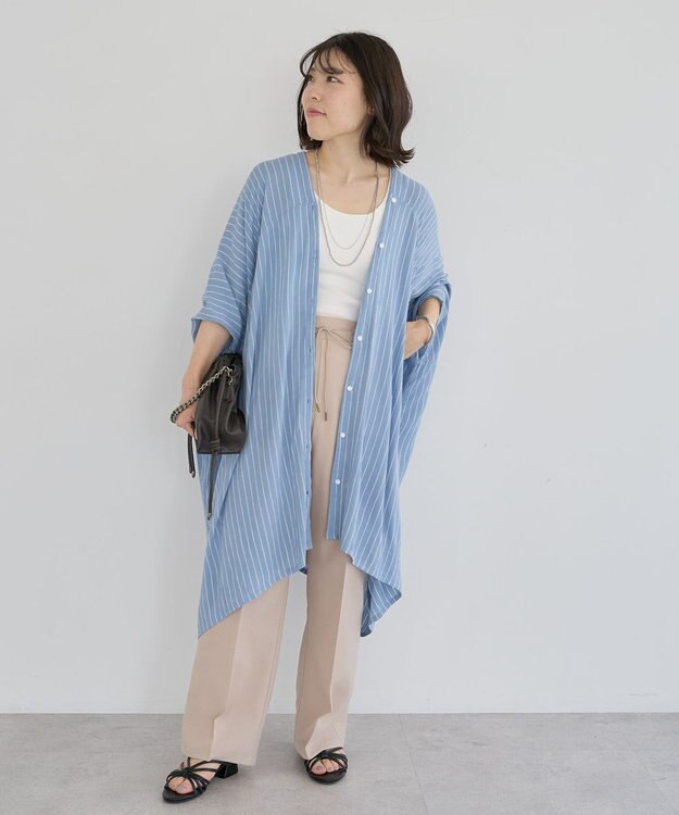 Green Parks Ｉ　レーヨンクレープチュニック Yellow