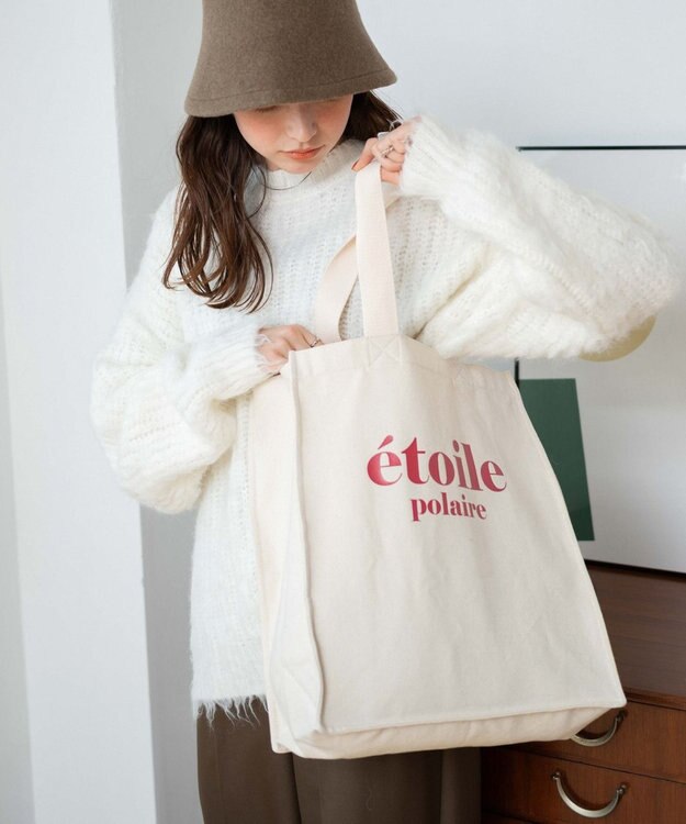 WEGO キャンバスロゴトート 柄4