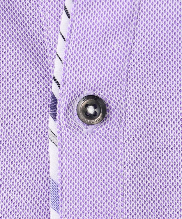 JOSEPH ABBOUD 【愛されて21年！オーガニックコットン使用】ダディ ポロシャツ ライラック系