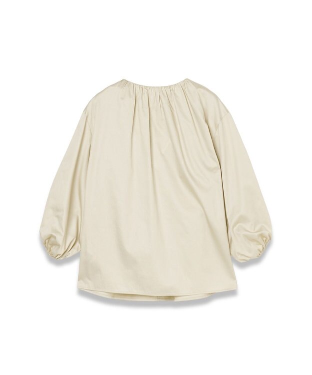 JOSEPH 【洗える】コットンサティーン　ブラウス Affogato