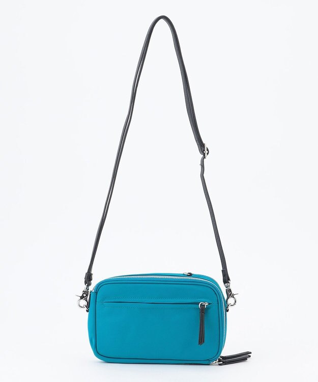 Y'SACCS 【大人のおしゃれ手帖11月号掲載】本上まなみ×Y'SACCS 　ウォレットポシェット ブルー