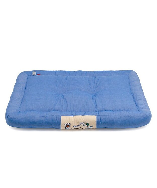 PET PARADISE スヌーピー クール 四角カドラー 《サマーバケーション柄》 ＬＬ ホワイト×ブルー