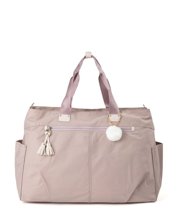 ACE BAGS & LUGGAGE kanana project collection タッセル-e ボストンバッグ 68875 モーヴピンク