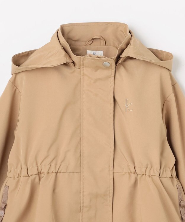 組曲 KIDS 【110-140㎝】フリルマウンパ ベージュ