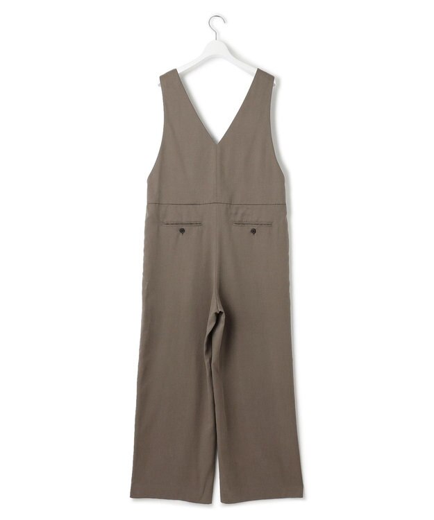 23区 【SLOW/一部店舗限定】ヴィンテージツイル サロペット モカブラウン系