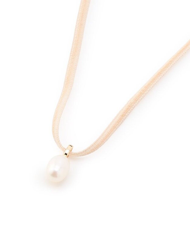 TOCCA TIED WITH PEARL NECKLACE ネックレス ベージュ系