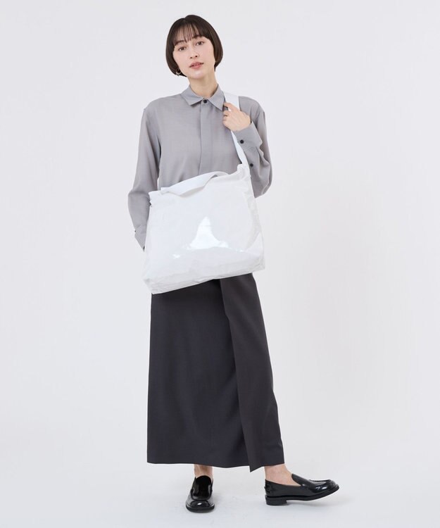 LeSportsac GH DAILY TOTE/ホワイトグリマーシャイン ホワイトグリマーシャイン