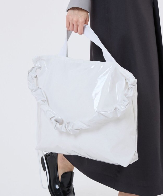 LeSportsac GH DAILY TOTE/ホワイトグリマーシャイン ホワイトグリマーシャイン