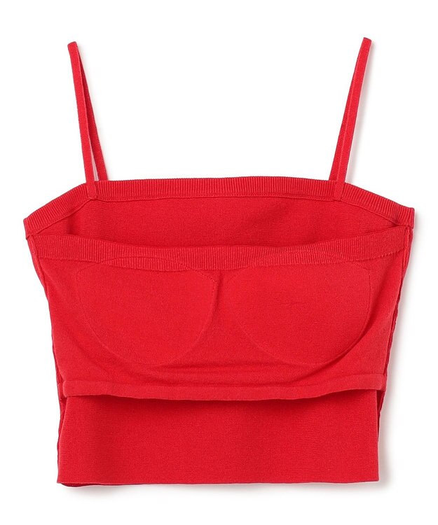 uncrave スムースニット カップ付きバンドゥ ブラック