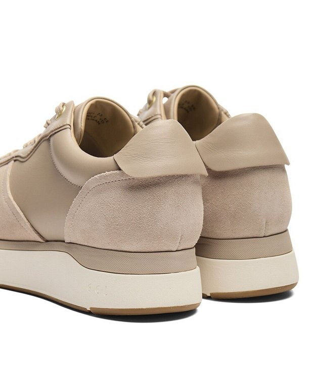 ASICS WALKING ペダラ ライドウォーク 2 レディース 2E グレーベージュ×グレーベージュ(起毛)