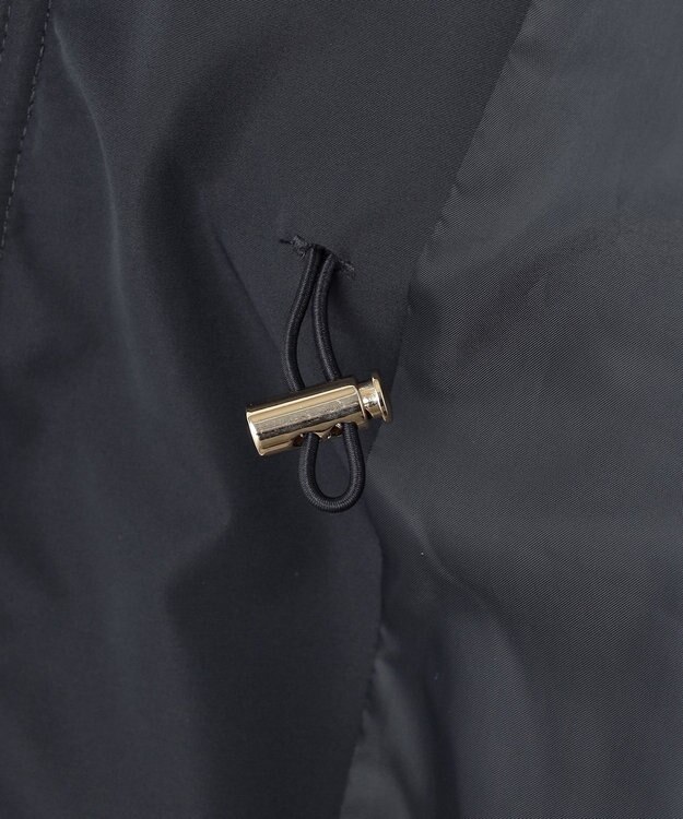 ANY SIS 【撥水・UVカット】フーディショート ブルゾン ネイビー