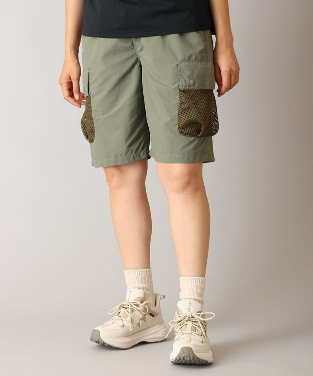 Columbia Columbia/ ウィメンズトゥリースワローオムニフリーズゼロショーツ /コロンビア Stone Green