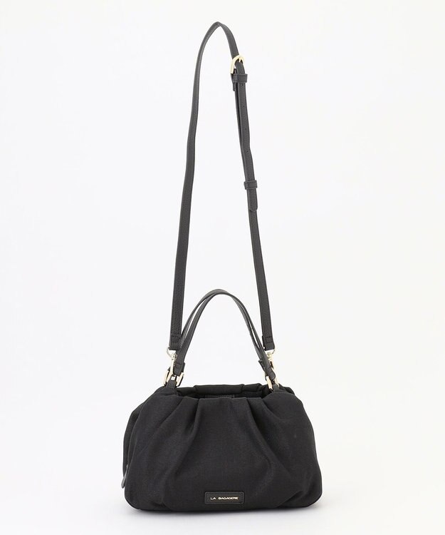 LA BAGAGERIE ナチュラルタックトート　mini ブラック